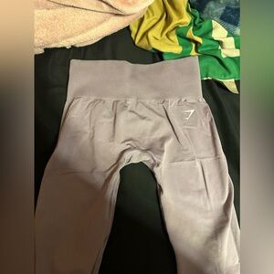 Purple gym shark leggings size xs